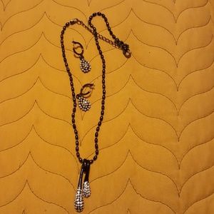 Necklace and Earrings